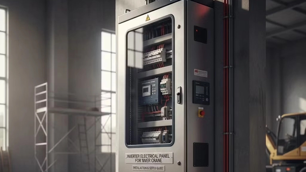 راه اندازی و نصب تابلو برق اینورتر تاورکرین محمدی راه اندازی و نصب تابلو برق اینورتر تاورکرین محمدی